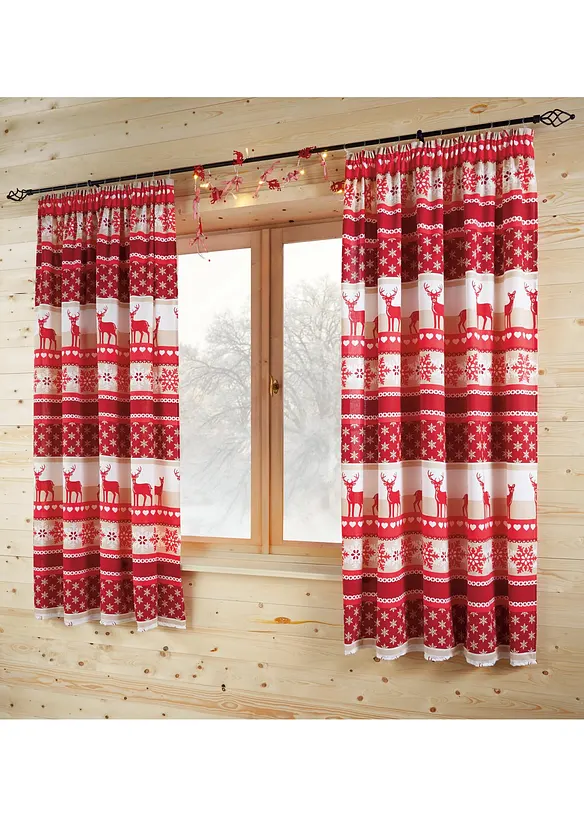 Gordijn met elanden (1 stuk), bonprix