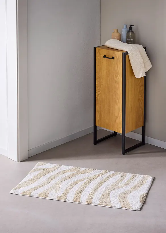 Badmat met zebra dessin, bonprix