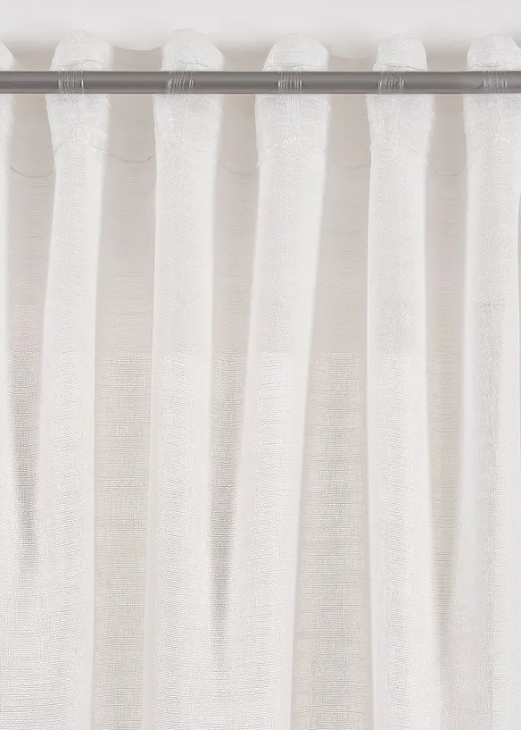 Gordijn met structuur, ook verkrijgbaar in extra lang (1 stuk), bonprix