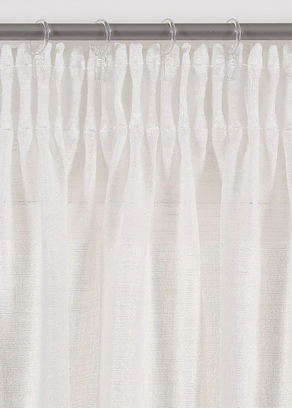 Gordijn met structuur, ook verkrijgbaar in extra lang (1 stuk), bonprix