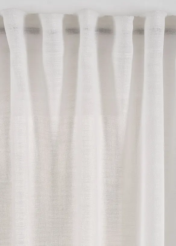 Gordijn met structuur, ook verkrijgbaar in extra lang (1 stuk), bonprix