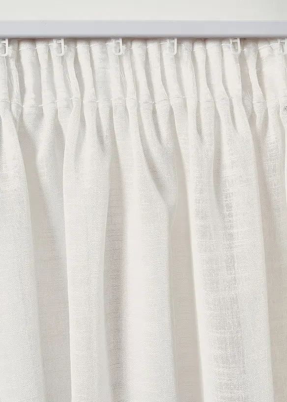 Gordijn met structuur, ook verkrijgbaar in extra lang (1 stuk), bonprix