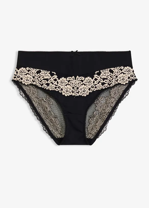 Maxislip met sierlijk kant, bonprix