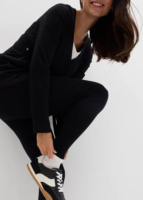 Zwangerschapsshirt met comfortabele legging (2-dlg. set), bonprix