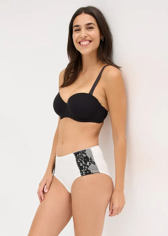 Maxi hipster met biologisch katoen (set van 4), bonprix