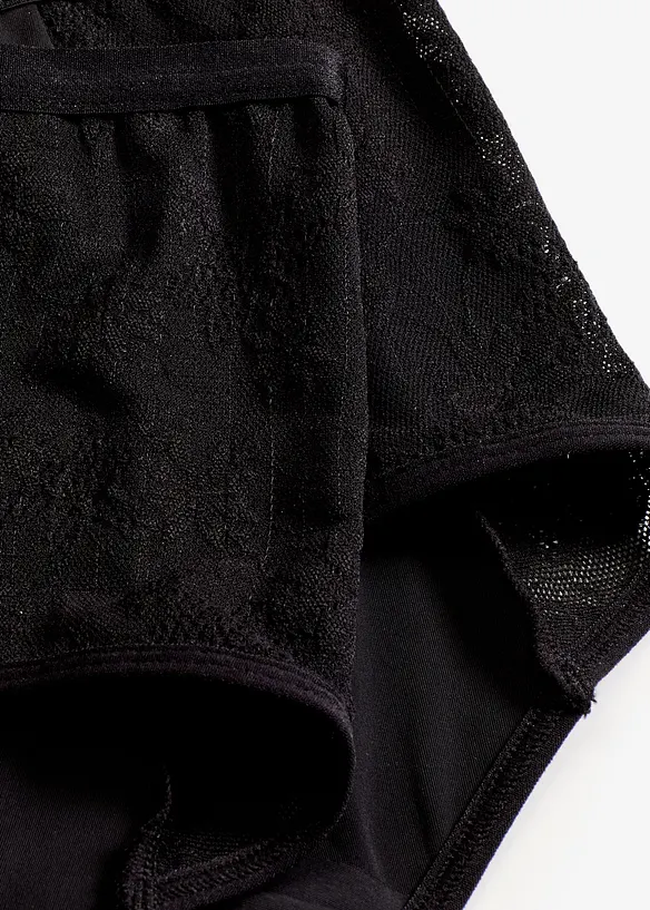 Microvezel menstruatie slip met gemiddelde absorptie (set van 2), bonprix