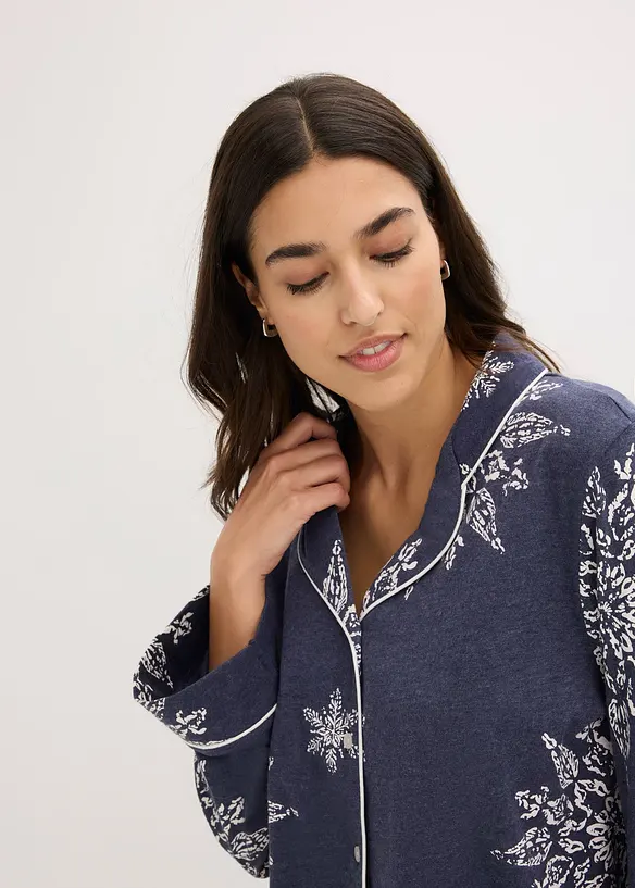 Pyjama met knoopsluiting, bonprix