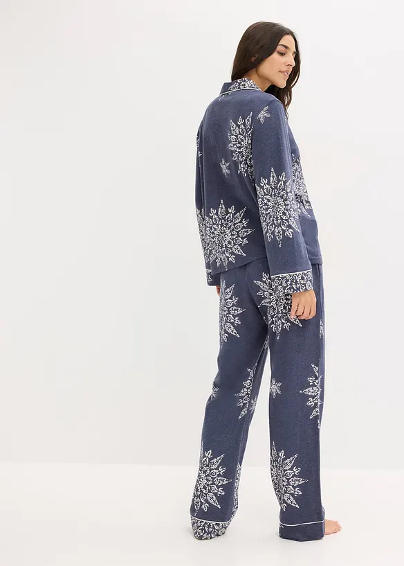 Pyjama met knoopsluiting, bonprix