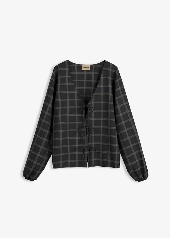 Wijde blouse van zachte viscose, bonprix