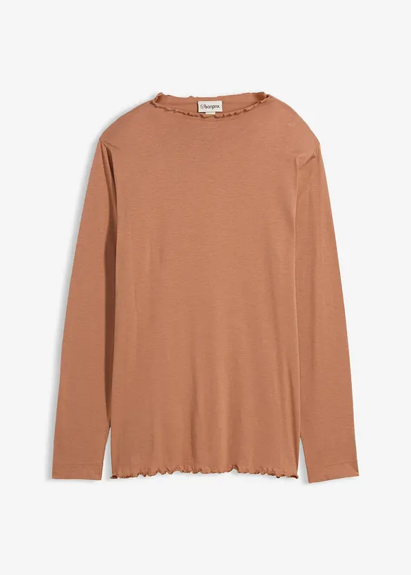 Longsleeve in een katoenmix, bonprix