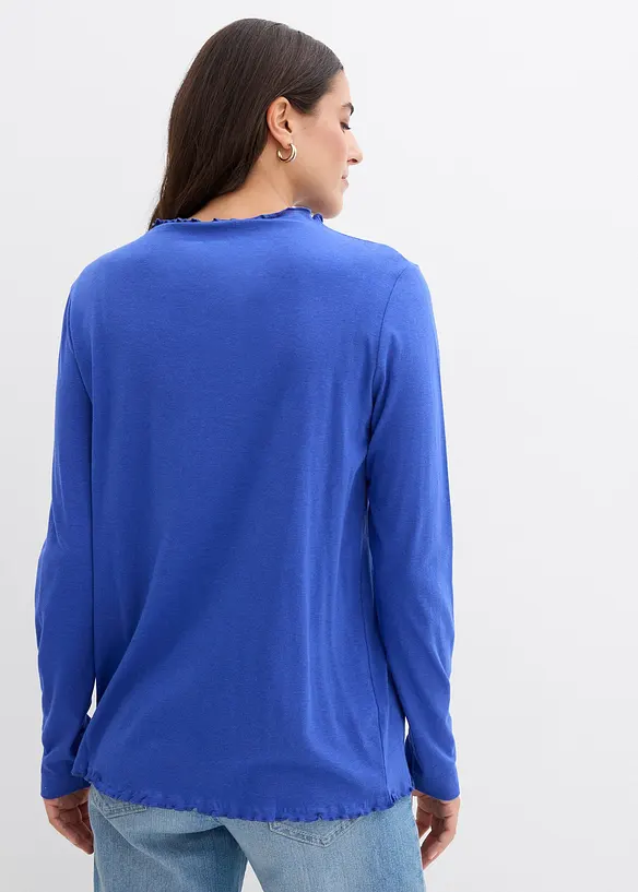 Longsleeve in een katoenmix, bonprix