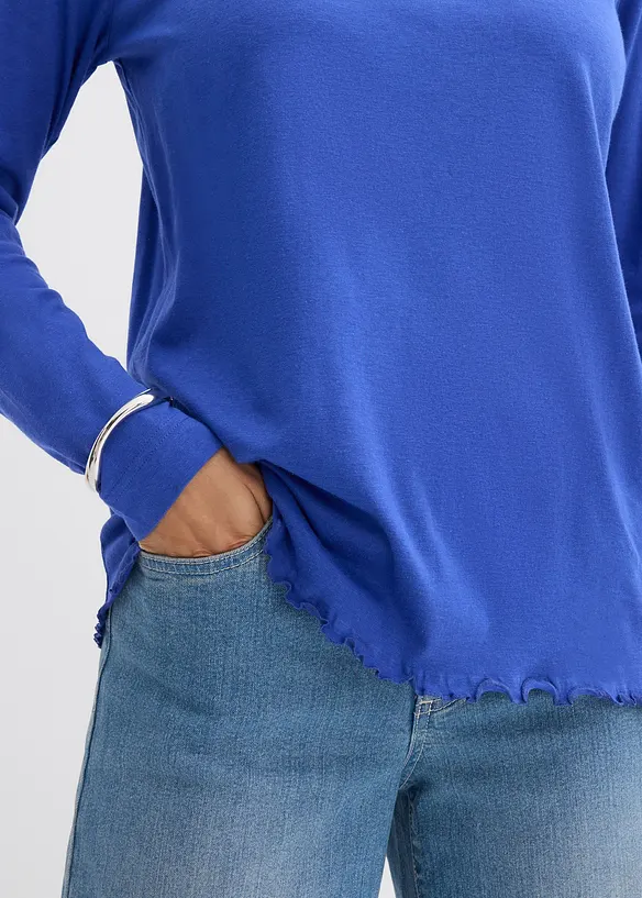 Longsleeve in een katoenmix, bonprix