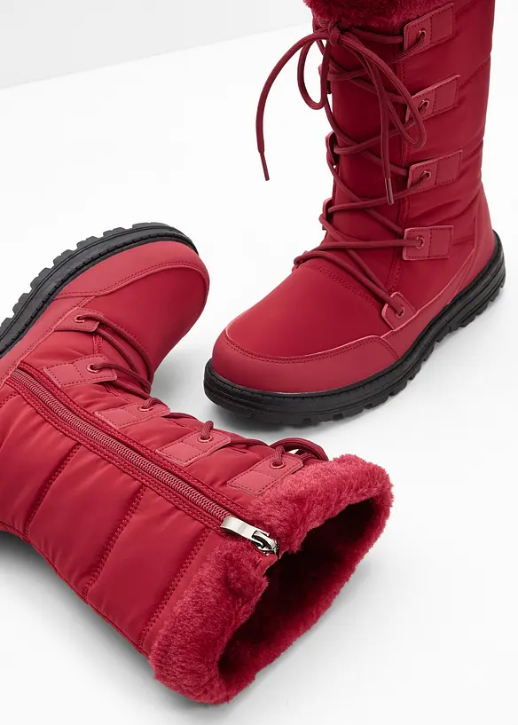Winterboots met veters, bonprix