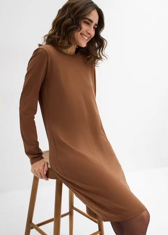 Jersey jurk (set van 2), bonprix