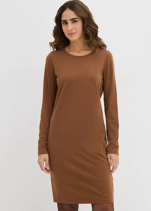 Jersey jurk (set van 2), bonprix