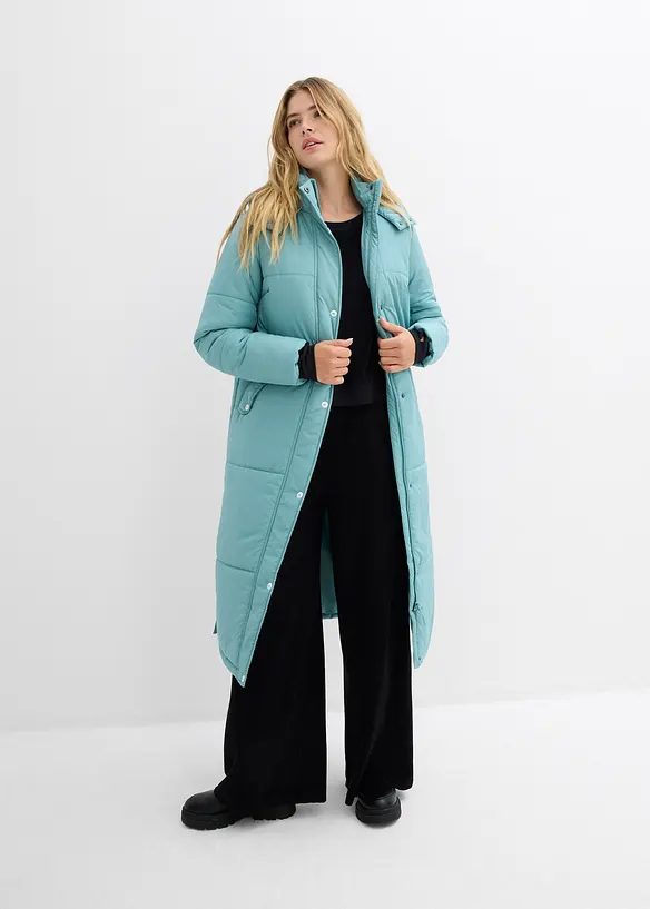 Lange, gewatteerde outdoor jas met isolerende warmtetechnologie, bonprix