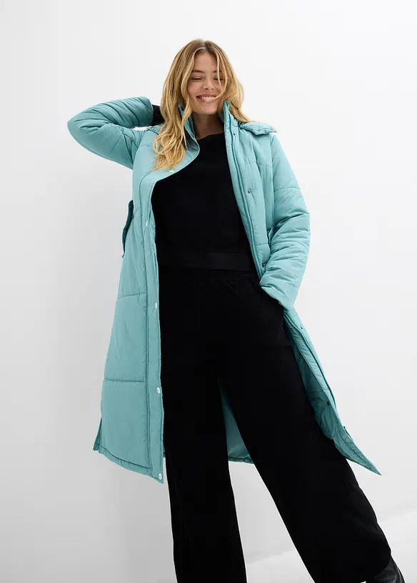 Lange, gewatteerde outdoor jas met isolerende warmtetechnologie, bonprix