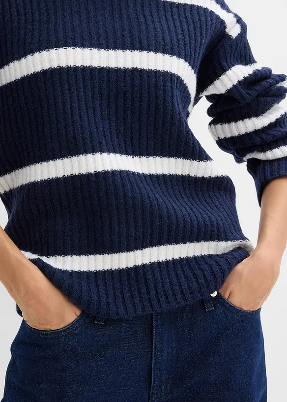 Gestreepte trui, bonprix