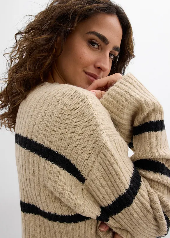 Gestreepte trui, bonprix