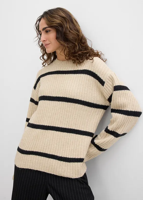 Gestreepte trui, bonprix