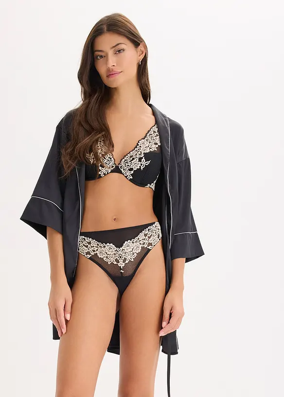 String van tweekleurig kant, bonprix