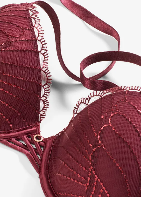 Voorgevormde bh met sierlijk borduursel, bonprix