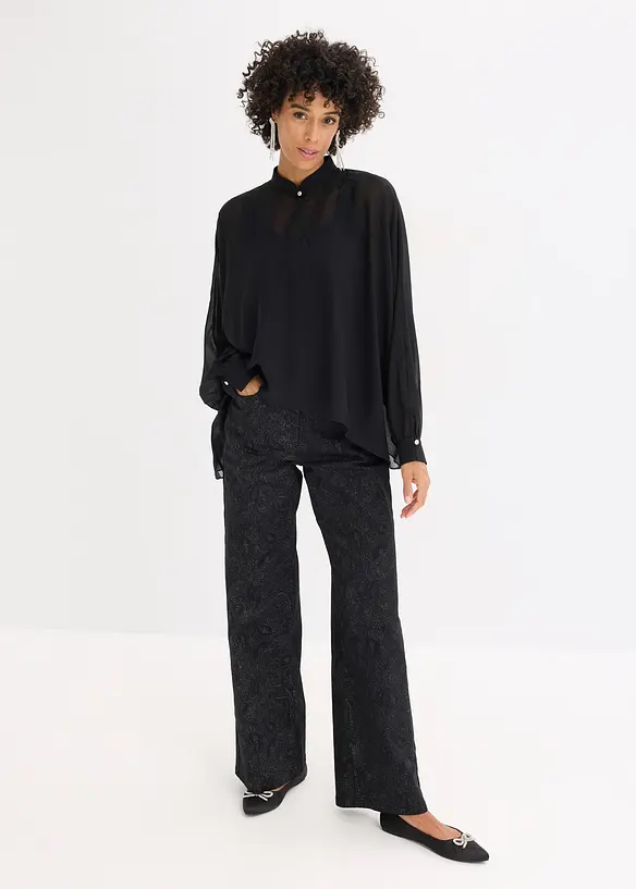 Tuniek van chiffon, bonprix