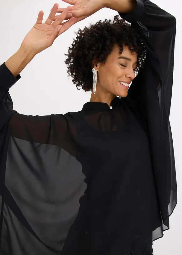 Tuniek van chiffon, bonprix