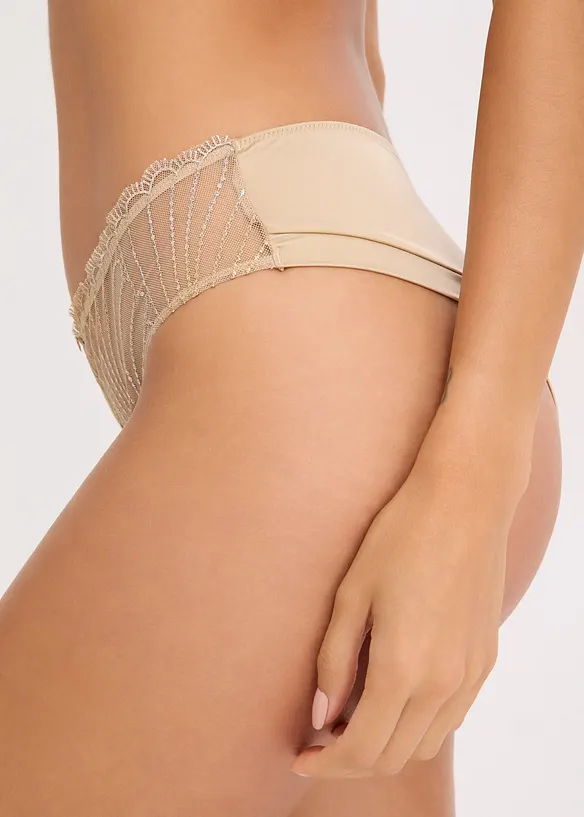 Brazilian slip met borduursel, bonprix
