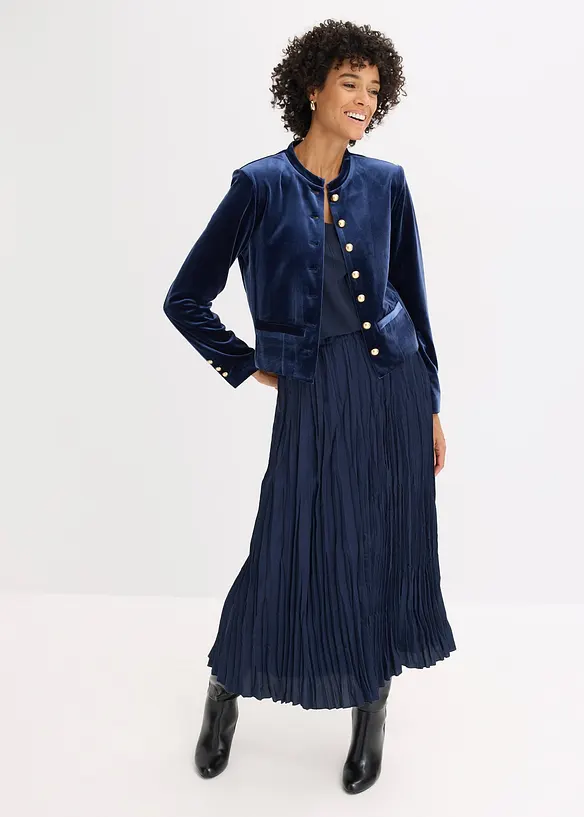 Fluwelen jas, bonprix