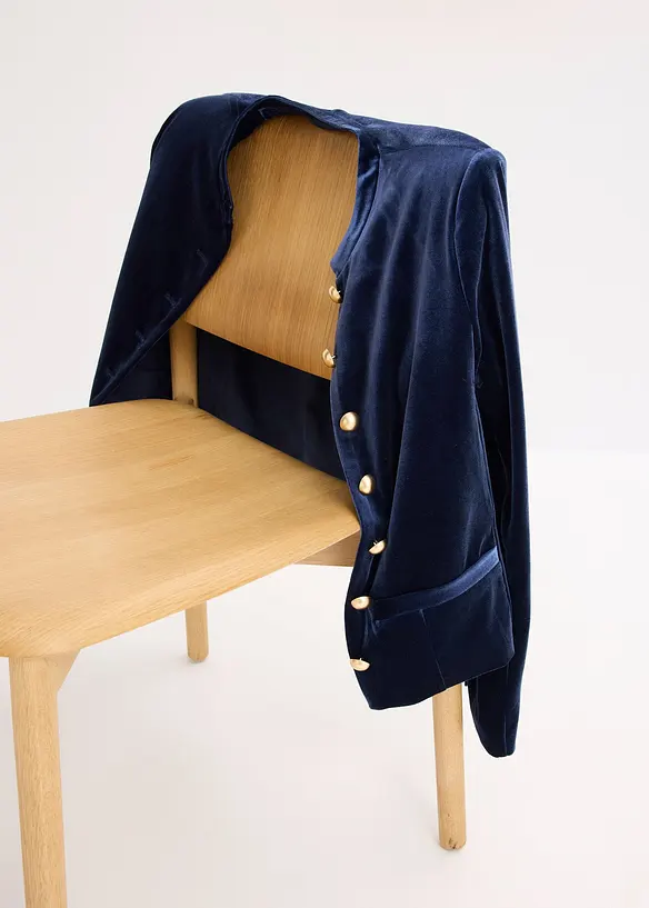 Fluwelen jas, bonprix