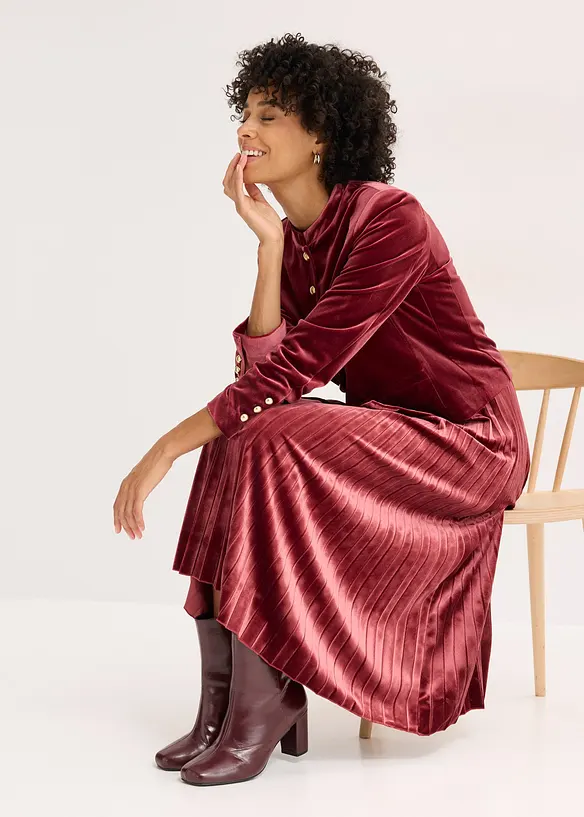 Fluwelen jas, bonprix