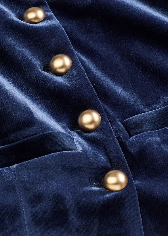 Fluwelen jas, bonprix