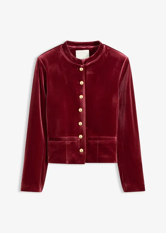 Fluwelen jas, bonprix