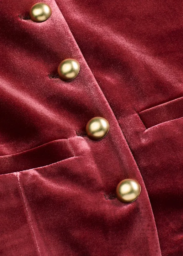 Fluwelen jas, bonprix