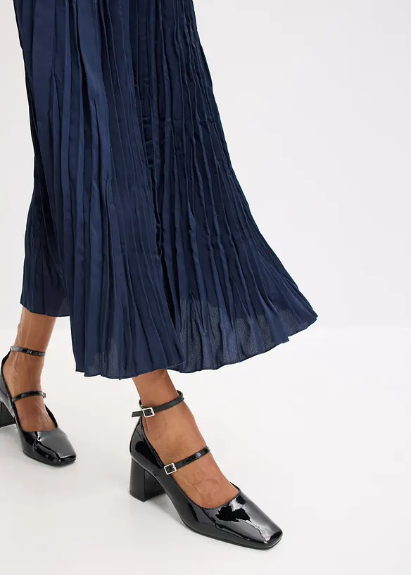 Maxi rok van crash satijn, bonprix