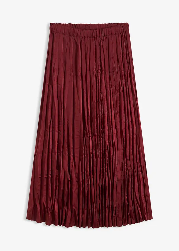 Maxi rok van crash satijn, bonprix