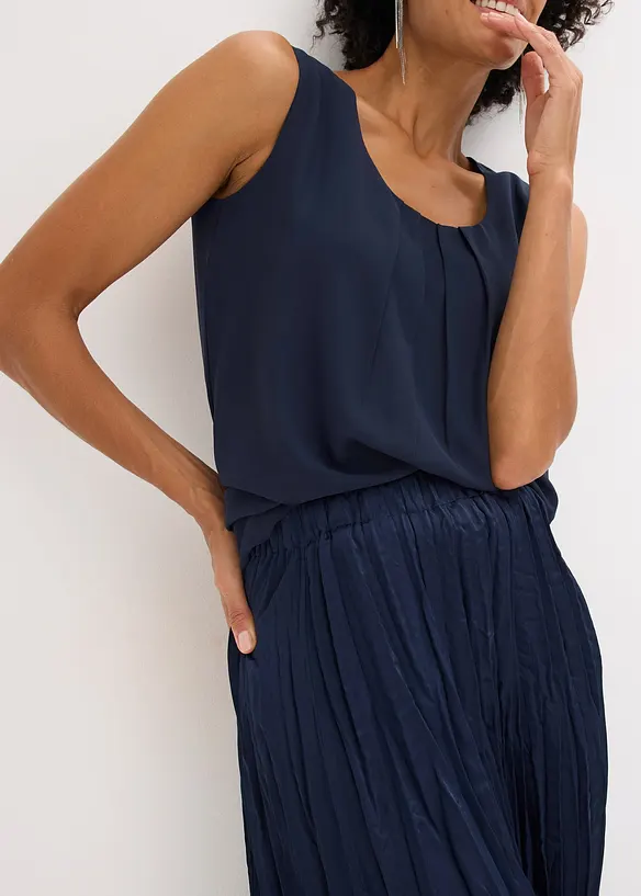 Maxi rok van crash satijn, bonprix