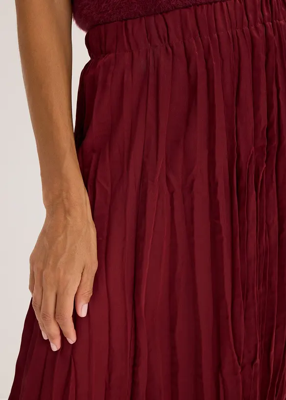 Maxi rok van crash satijn, bonprix