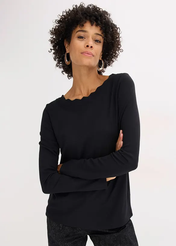 Shirt met golfranden van Punto di Roma, bonprix