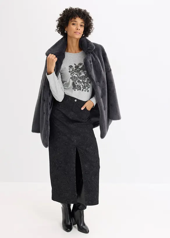 Longsleeve met opvallende print, bonprix