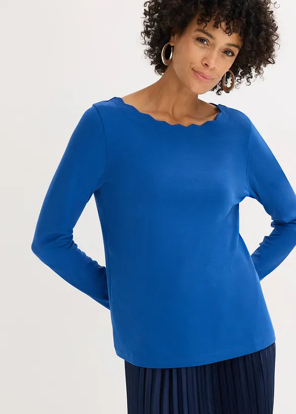 Shirt met golfranden van Punto di Roma, bonprix