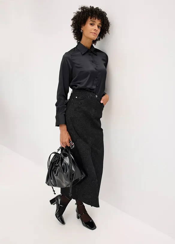 Stretchrok van katoen, bonprix