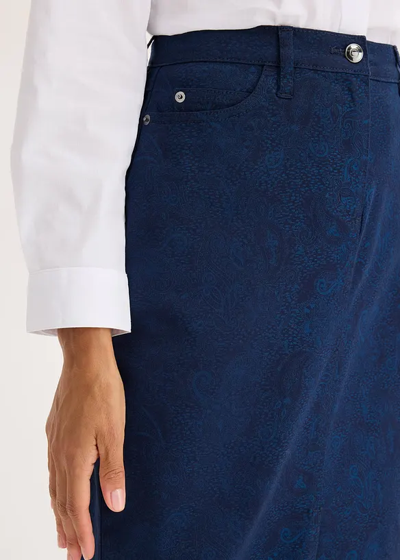 Stretchrok van katoen, bonprix