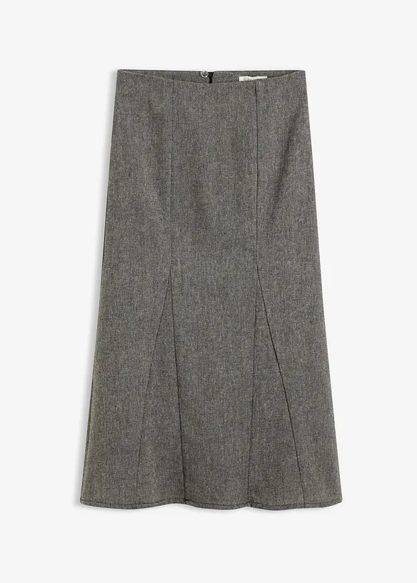 Godetrock in tweedlook, bonprix