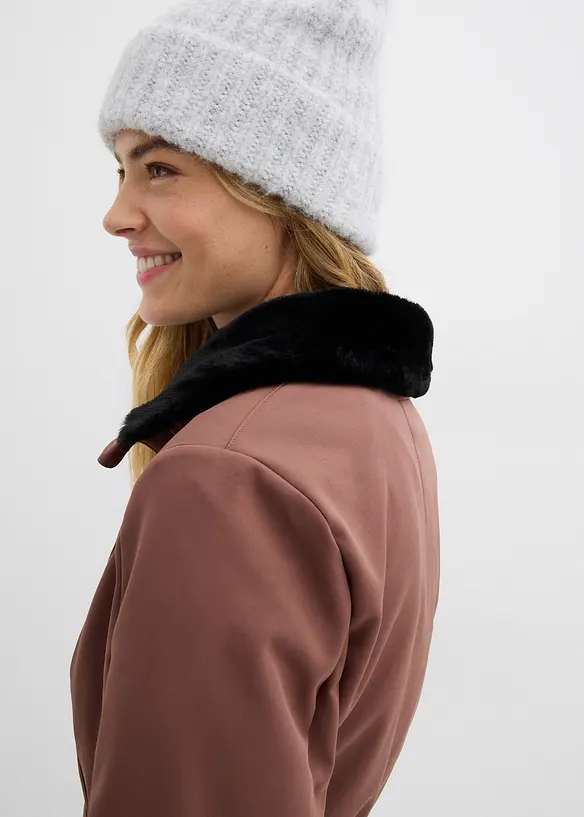 Warm gevoerd, waterafstotend softshell skipak, bonprix