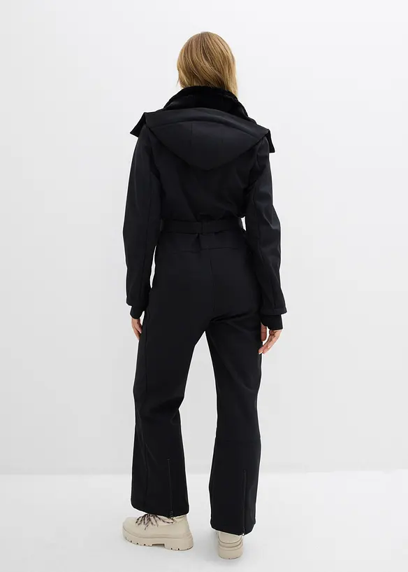 Warm gevoerd, waterafstotend softshell skipak, bonprix