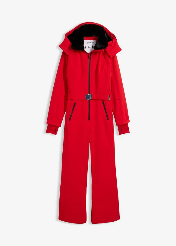 Warm gevoerd, waterafstotend softshell skipak, bonprix