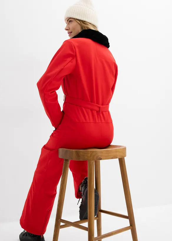 Warm gevoerd, waterafstotend softshell skipak, bonprix