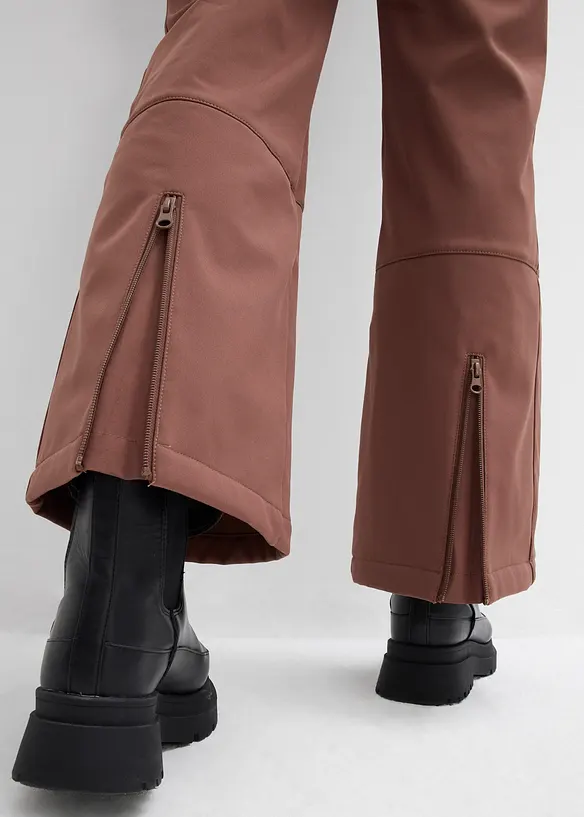 Warm gevoerd, waterafstotend softshell skipak, bonprix